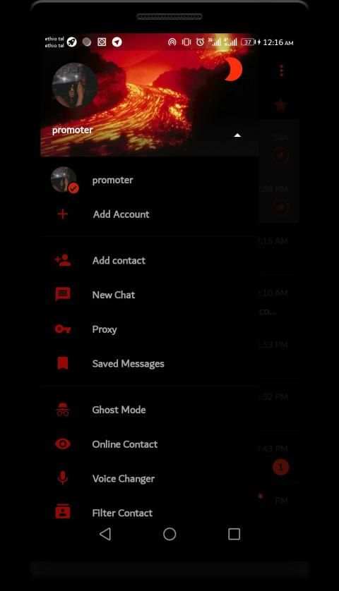 Hotgram | هاتگرام (تلگرام را داغ مصرف کنید)
‎ скриншот 5