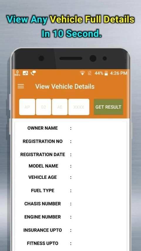 RTO View Vehicle Details - RTO vahan Information screenshot 5
