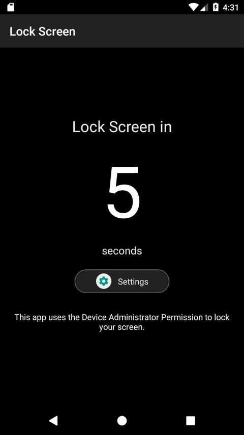 Lock Screen - One Tap Turn Off Screen screenshot 2