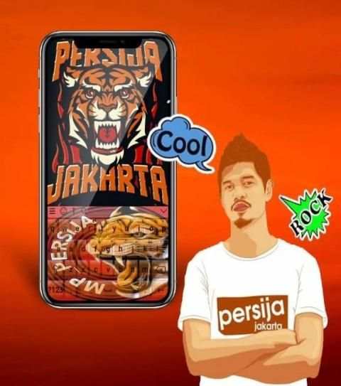 Keyboard Persija screenshot 3