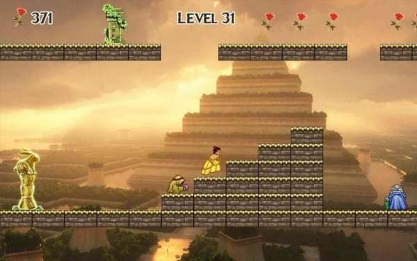 Princess Temple Train Running Games screenshot 2