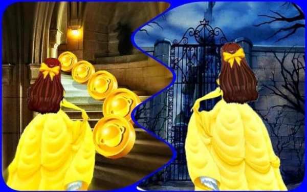 Princess Temple Train Running Games screenshot 3