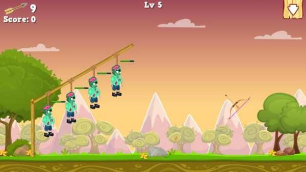 Zombie archery bowmaster screenshot 1