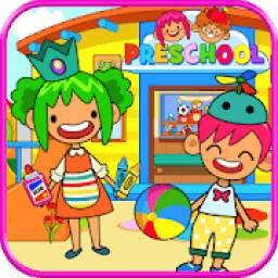 Pretend Preschool - Kids School Learning Games