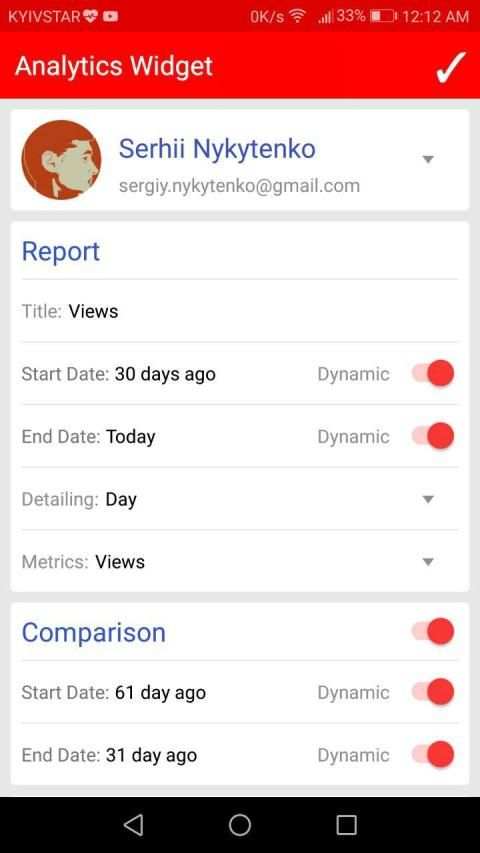 Widget for YouTube Analytics screenshot 3