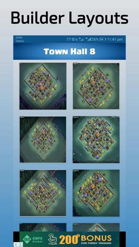 COC Maps & Wallpapers for Clash of Clans screenshot 9