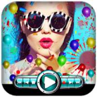 Birthday Music Video Maker : Photo Slideshow on 9Apps