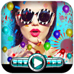 ikon Birthday Music Video Maker : Photo Slideshow