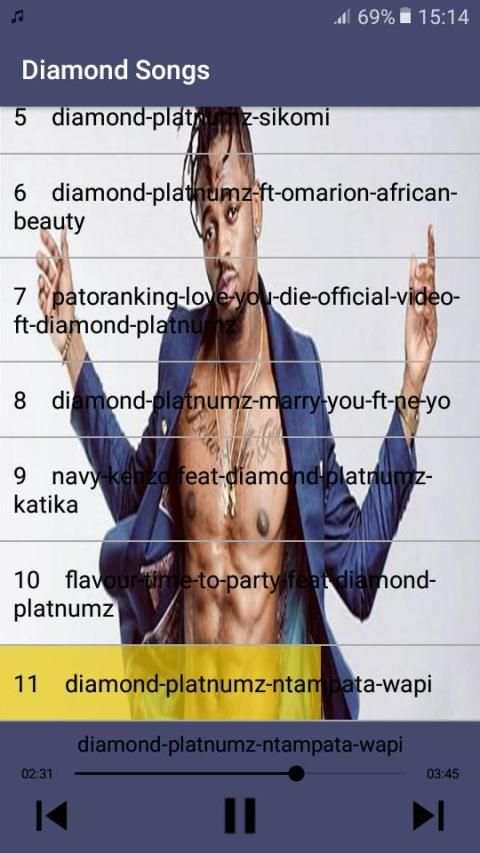 Diamond Platnumz Songs -Without Internet screenshot 1