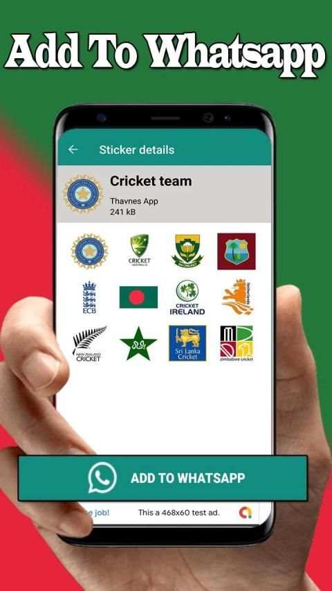IPL Cricketer Stickers : WAStickerApps screenshot 3