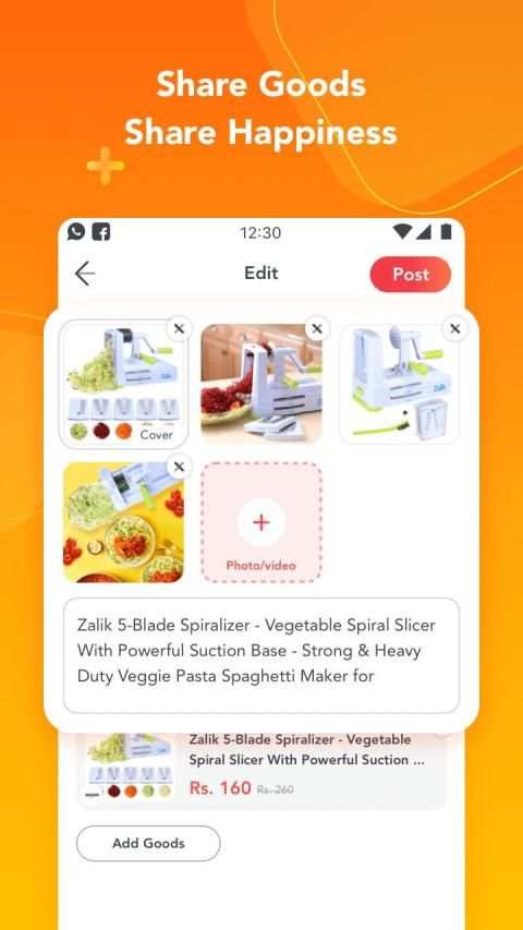 Yoli - Products Shopping & Sharing APP स्क्रीनशॉट 3