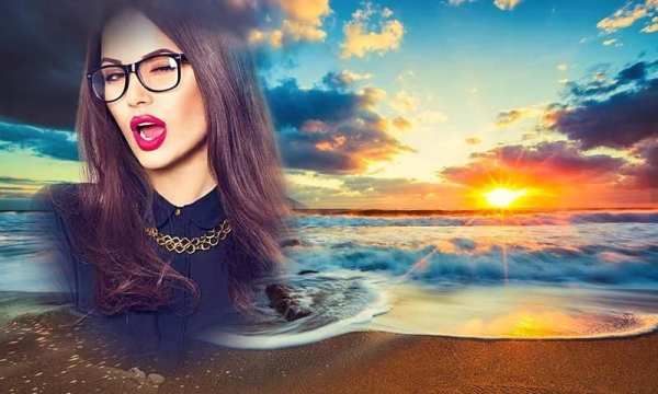 Sunset Photo Frames : Sunset Photo Editor स्क्रीनशॉट 5