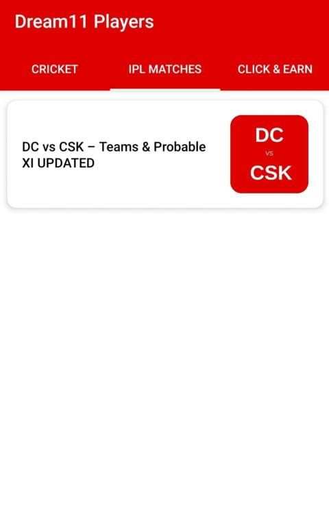 Dream11 Players screenshot 2