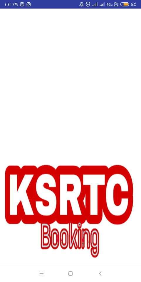 KSRTC Booking App स्क्रीनशॉट 1