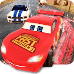 Lightning Cars Traffic Fast Racing 3D आइकन