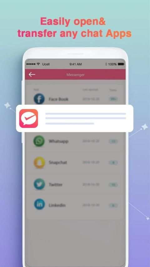 Social Lite screenshot 1