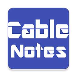 Cable Notes - 2.1 for Cable Operators(*TRAI rules)