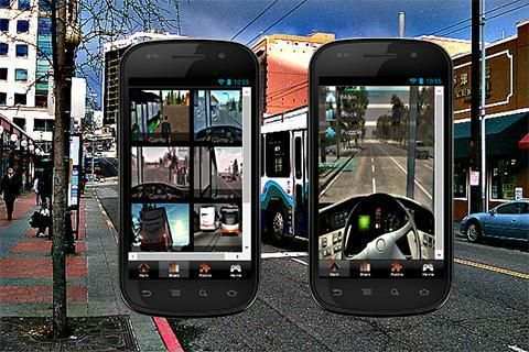 Modern Bus Driving Puzzle screenshot 1