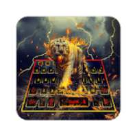 Keyboard fire tiger on 9Apps