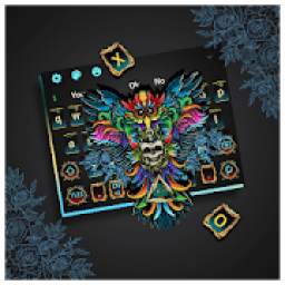 Devil Owl Keyboard Theme 10001002