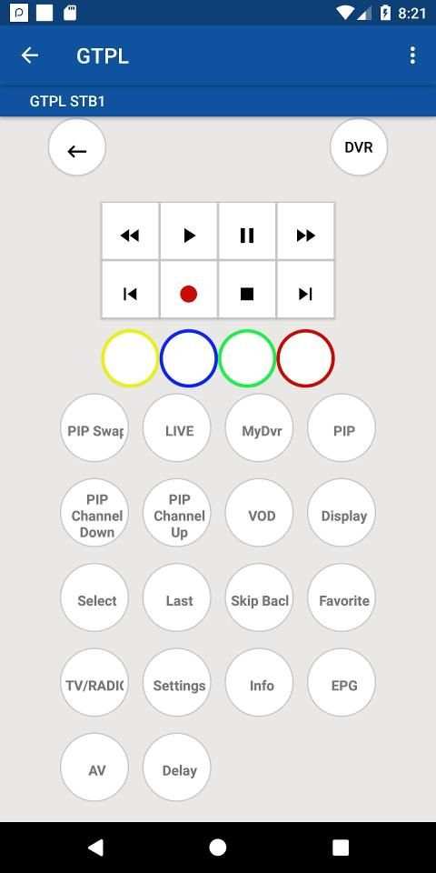 GTPL Remote Control screenshot 2