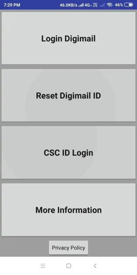 Digimail screenshot 2
