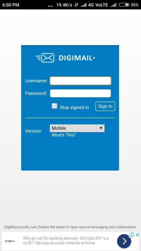 Digimail screenshot 1