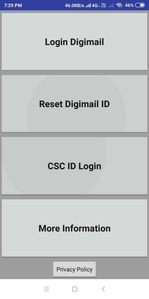 Digimail screenshot 2