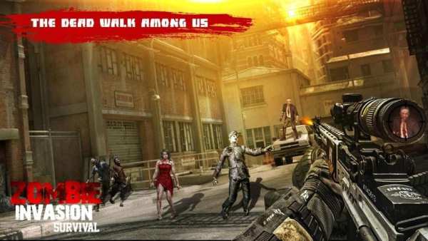 US Police Zombie Shooter Frontline Invasion FPS screenshot 4