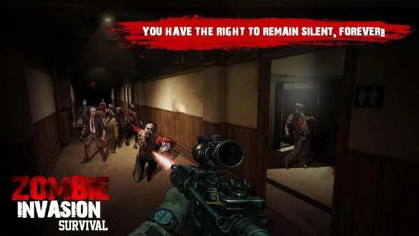 US Police Zombie Shooter Frontline Invasion FPS screenshot 2