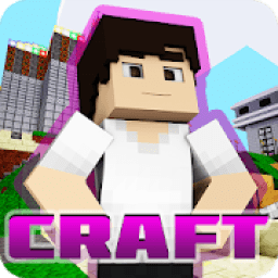 Craft 3d Block PvP Arena Building Simulator Game आइकन
