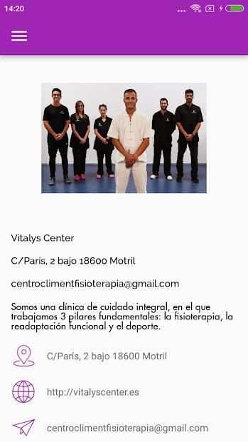 Vitalys Center screenshot 3