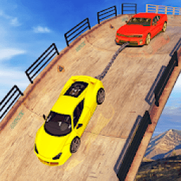ikon Mega Ramp Impossible - Chained Cars Jump