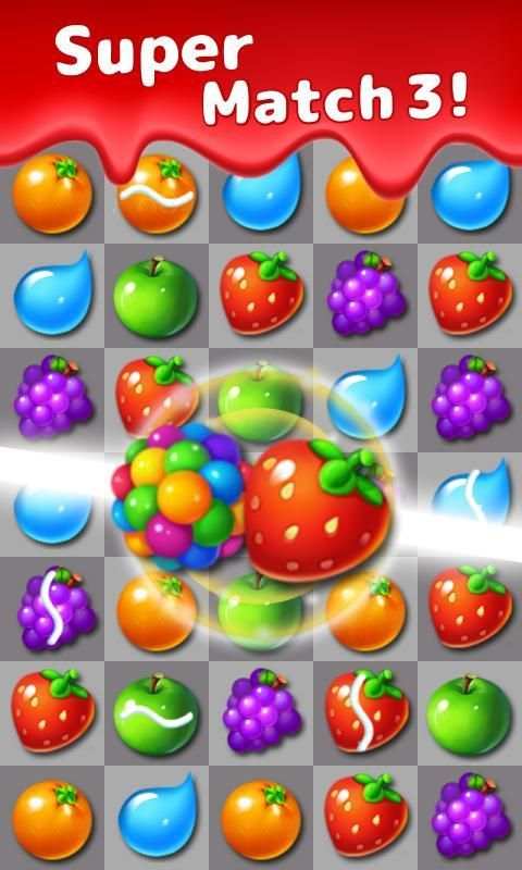 Sweet Fruit Candy - Blast Match 3 Game screenshot 3