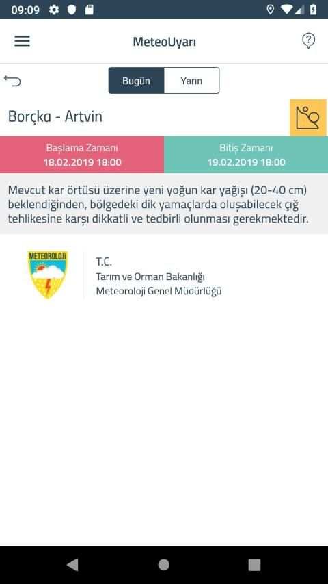 Meteoroloji Hava Durumu screenshot 11