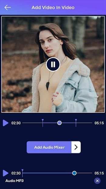 Audio Video Mixer - Add Audio In Video स्क्रीनशॉट 2
