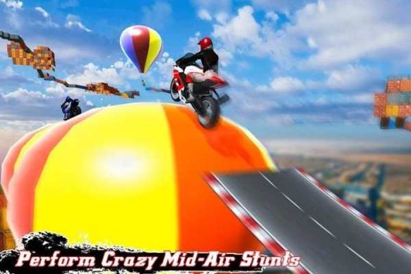 Moto Stunts Rider: Mega Ramp Bike screenshot 14