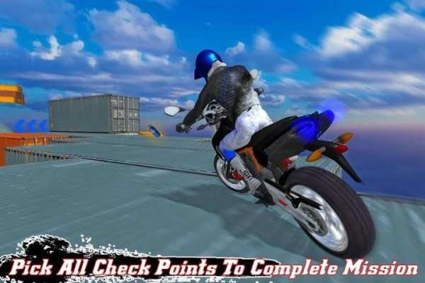 Moto Stunts Rider: Mega Ramp Bike screenshot 8