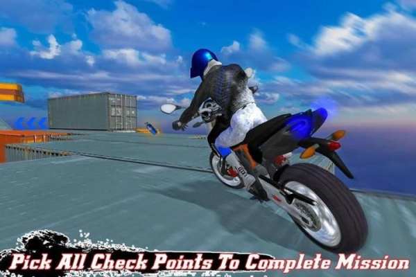 Moto Stunts Rider: Mega Ramp Bike screenshot 3