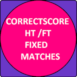 CORRECT SCORE HT/FT FIXED MATCHES आइकन