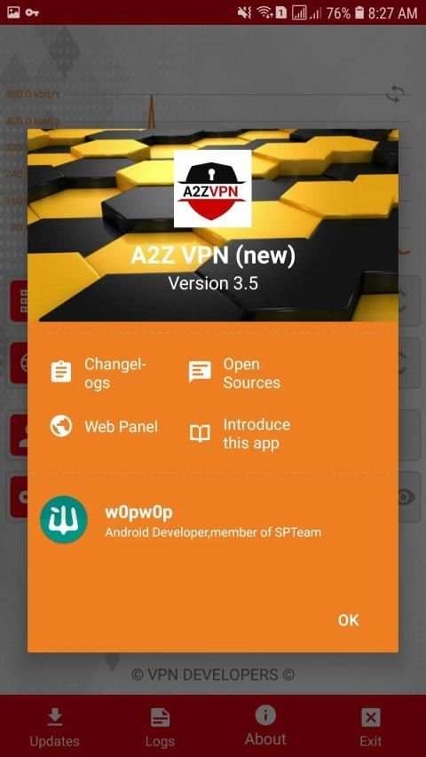 A2zvpn screenshot 1