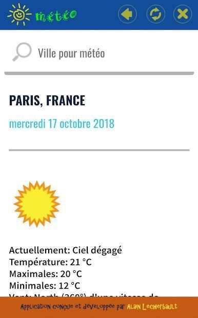 Météo screenshot 3