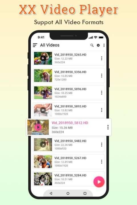 XX Video Player screenshot 4
