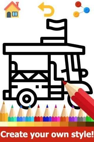 Car Coloring Pages - Car Colouring Games screenshot 2