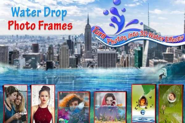 Water Drop Photo Frames स्क्रीनशॉट 4