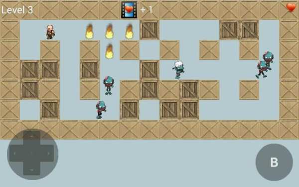 Bomberman vs Zombie screenshot 1