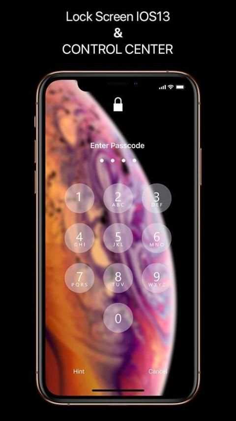IOS 13 Lock Screen - i Phone Lock screen & iLock screenshot 2