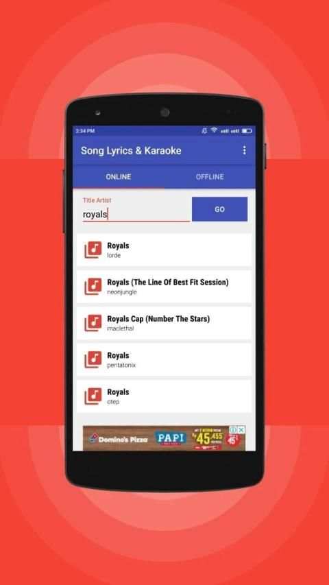 Song Lyrics & Karaoke screenshot 3