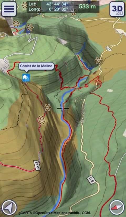 GeoFlyer Europe 3D - Offline Maps GPS Routing screenshot 18