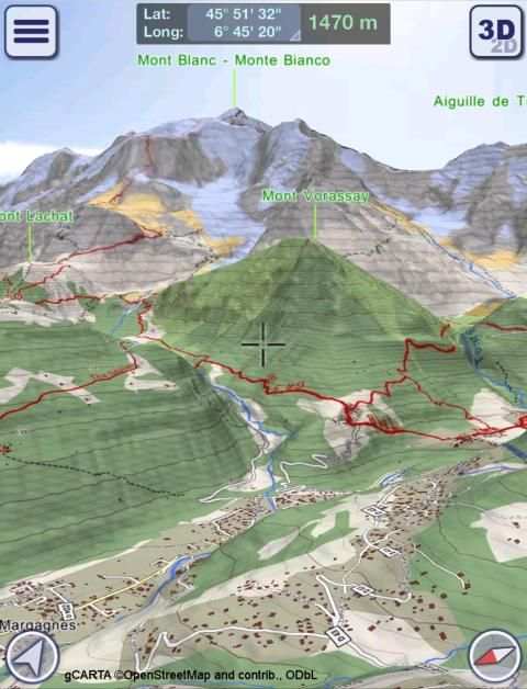 GeoFlyer Europe 3D - Offline Maps GPS Routing screenshot 6